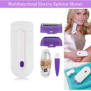 Women Laser Rechargeable Epilator Remover Smooth Touch Hair Removal Instant Pain Free Razor Sensor- Light Technology Hair Remove (Color : White) Generic
