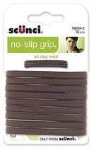 Scunci N/S Elastic Brown, 0.6 Ounce Scunci
