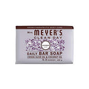 Mrs. Meyer's Clean Day Bar Soap, Use as Body Wash or Hand Soap, Cruelty Free Formula Made with Essential Oils, Lavender Scent, 5.3 oz, 1 Bar MRS. MEYER'S CLEAN DAY