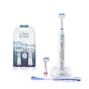 Triple Bristle Original Sonic Toothbrush & 2 Pack Pink Replacement Brush Heads Bundle | Whiter Teeth & Brighter Smile | Rechargeable 31,000 VPM Tooth Brush & Patented 3 Brush Head Design Triple Bristle