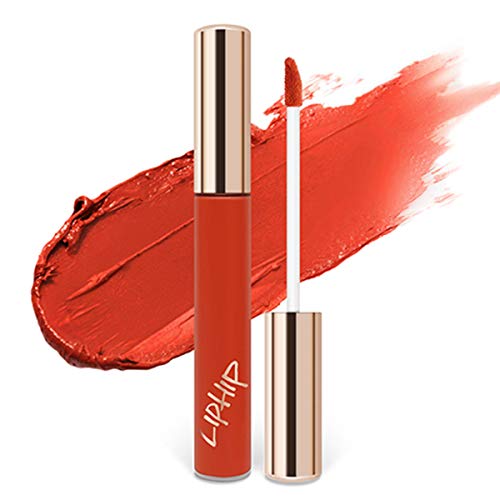LIPHIP Lip Matte Liquid lipstick, Superstay Lip Tint with a Highly pigmented Color, Long Lasting Lip Stain, 6ml,