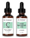 Vitamin C Serum 20% Pure L-Ascorbic Acid, Ferulic Acid, Vitamin E and HA and Hyaluronic Acid Serum with Vitamin B5 for Face and Eyes Natural Anti Aging Anti Wrinkle Set of 2 by Dr. Brenner Dr. Brenner