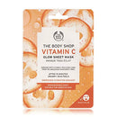 The Body Shop Vitamin C Glow Sheet Face Mask, 0.6 Fl Oz (Vegan) The Body Shop