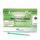 Mei-cha Sapphire PRO Series Needle (3 Prong Needle) Permanent Makeup Supplies Microblading Machine Perfect Eyebrows Shading 50/box MEI-CHA