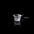 Disposable Tattoo Ink Cups-Tattoo 1000pcs Tattoo Ink Caps for Tattooing Tattoo Ink Cups Disposable Large Pigment Cups (15mm—1000pcs) TC