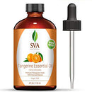 SVA Organics Tangerine Essential Oil 4 Oz 100% Pure Natural Therapeutic Grade Undiluted Steam Distilled Oil with Dropper SVA ORGANICS