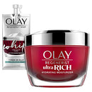 Olay Regenerist Ultra Rich Moisturizer, 1.7 Oz + Whip Moisturizer, Travel Size Olay