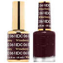 DND DC 061 - Wineberry Gel & Matching Polish Set - DND DC Gel & Lacquer DND DC