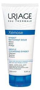 URIAGE Xemose Gentle Cleansing Syndet 6.8 fl.oz. | Extra Gentle Face & Body Wash that Cleanses, Soothes and Protects the Skin | Soap-free and Fragrance-Free Cleanser for Very Dry Skin Uriage