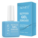 Gel Polish Remover, Advanced Nail Polish Remover, Removes Soak-Off Gel Polish, Quickly, Clean and Harmless, Easy to Use, Fl.oz 0.5 Purvigor
