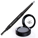 Eye Embrace Cool Helen Light Gray Eyebrow Pencil and Powder Bundle Eye Embrace