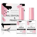 Makartt Nail Primer Natural Nail Dehydrator and Primer for Acrylic Nails Gel Polish Superior Protein Bond for Nails Gel Primer and Dehydrator Acrylic Powder Nail Prep Air Dry Dehydrator and Primer Makartt