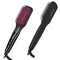 Prizm Hair Straightener Brush, Negative Ion Enhanced Hot Straightening Brush, 30s Fast Heating for Smooth, Frizz-Free and Shine hair, Anti Scald, Temp Lock, LCD Display, Portable for Home & Travel Prizm