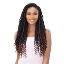 FreeTress Braids Wrap n Lock Hipsta Loc 18" (3-PACK, 1B) FREETRESS EQUAL WIG