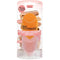 Real Techniques Beauty Makeup Blender Miracle Complexion and Makeup Power Sponge Set, For CC Cream Foundation, Orange & Pink, For Makeup Blending & Application, 2 Count Real Techniques