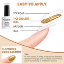 Glitter Gel Nail Polish, Gold Diamond Gelpolish Spark Shiny Nail Art Soak Off U V L E D Lacquer Gel Nail Starter Manicure Salon DIY at Home RAR82 Infinity Warehouse