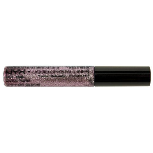 NYX Professional Makeup Liquid Crystal Liner, Crystal Pewter, 0.384 Ounce NYX PROFESSIONAL MAKEUP