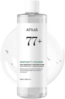 Anua Heartleaf 77 Soothing Toner I pH 5.5 Trouble Care, Calming Skin, Refreshing, Hydrating, Purifying, Cruelty Free, Vegan,(250ml / 8.45 fl.oz.) Infinity Warehouse