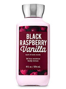 Bath and Body Works Black Raspberry Vanilla Lotion 8 Ounce Full Size Signature Collection Bath & Body Works