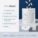 ELYSIUM Basis NAD Plus Supplement 30 Servings - with Nicotinamide Riboside 250mg and Pterostilbene 50mg - Healthy Aging Supplement & Cellular Energy Infinity Warehouse