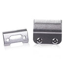 Professional Adjustable Clippers Blades, Carbon Steel Hair Trimmer Replacement Blade for Wahl 8148, Wahl Senior cordless Clipper, Wahl Magic clipper, Pack of 2 (Taper Silver) CR8GR8