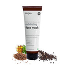 Sirona Natural Exfoliating Face Wash Facial Cleanser - 4.2 Fl Oz with Apricot, Flax-seed Extracts & Mint Oil, Contains No Chemical Actives- Helps in Blemishes, Fights Acne, Non-drying Sirona