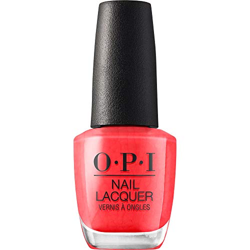 OPI Nail Lacquer, Aloha from OPI, Orange Nail Polish, Hawaii Collection, 0.5 fl oz OPI