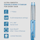 BaBylissPRO 1" Ultra-Sleek Stainless Steel Styling Iron, Hair Straightener, Waver and Curling Tool in one Infinity Warehouse