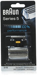 Braun Series 5 Combi 51S Foil and Cutter Replacement Pack (Formerly 8000 360 Complete or Activator), 0.32 Ounce Braun