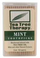 Tea Tree Therapy, Toothpicks Mint Tea Tree, 100 Count Tea Tree Therapy