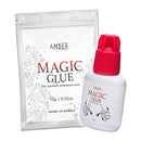 Amber Lash Magic Glue, Eyelash Extension Glue for Professional Use, 6 Weeks Bonding Strength Strong Bonding Power (10 ml) Amber Lash