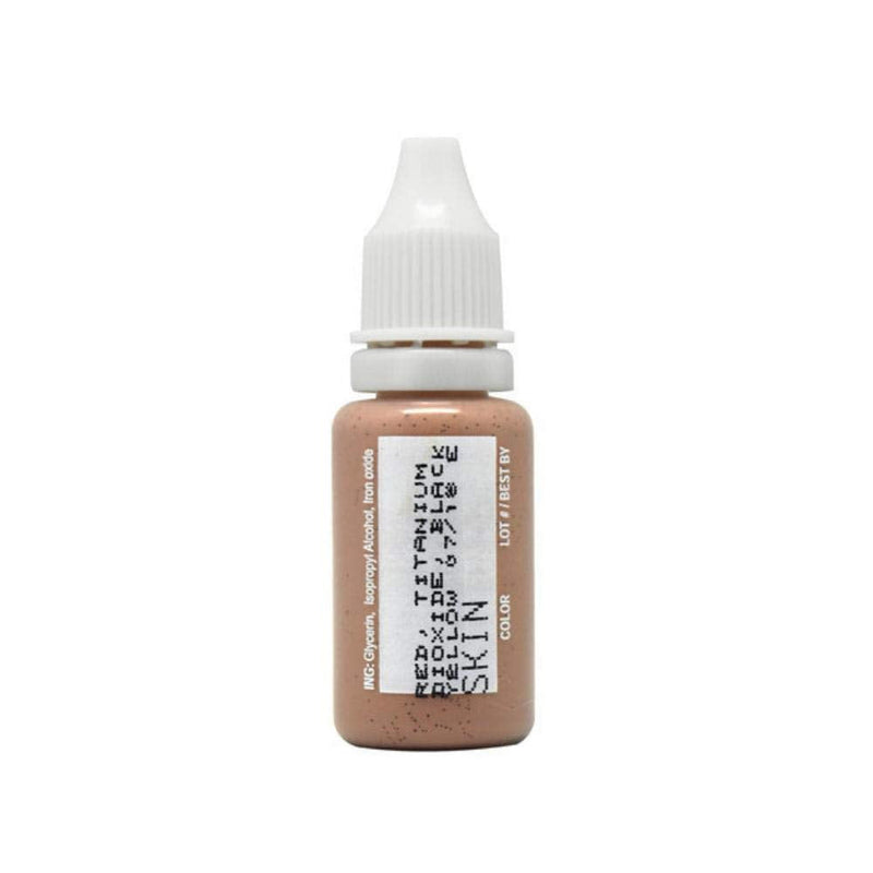 BIOTOUCH Micropigment SKIN Lighten Pigment Color Permanent Makeup Microblading Supplies Eyebrow Shading Micropigmentation Cosmetic Tattoo Ink Lip Eyeliner Feathering Hair Stroke LARGE Bottle 15ml Biotouch