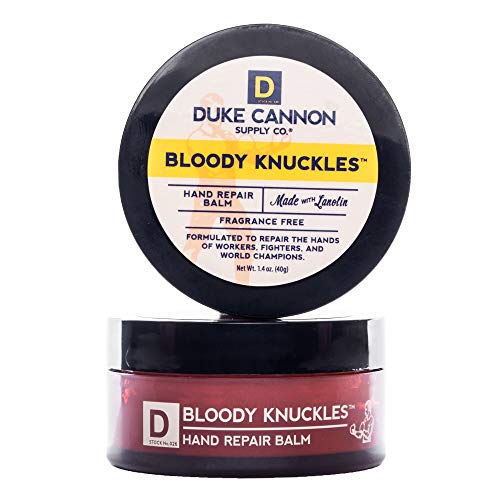Duke Cannon Supply Co. Bloody Knuckles Hand Repair Balm, Net Wt. 1.4 oz - Travel Size Duke Cannon