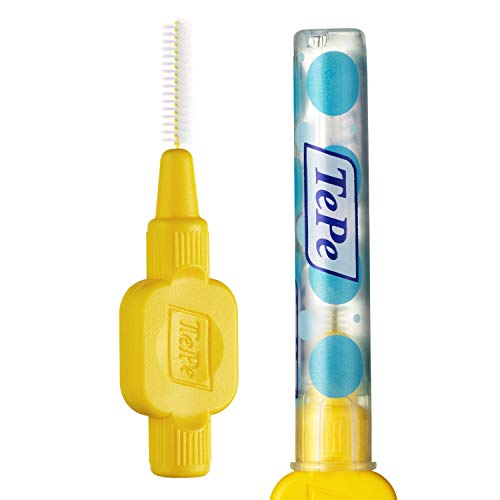 TEPE Interdental Brush Original – Dental Brushes Between Teeth 20 Pk, Yellow TEPE