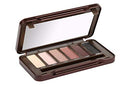 BYS On-The-Go Eyeshadow Palette,Six Shades with Mirror and Applicator, Nude BYS