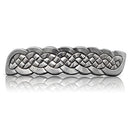 Danforth – Celtic Knot Barrette Large – Handcrafted Pewter Celtic Barrettes For Women – Large French Clip – Thick Hair Friendly – 3 ½” Long by ¾” High, Made In USA DANFORTH
