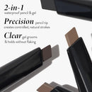 LAURA GELLER NEW YORK Sculpt-n-Stay Waterproof Brow Pencil & Gel- Taupe Infinity Warehouse