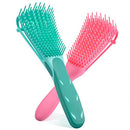 2 Pack Detangling Brush,TsMADDTs ez Detangler Hair Brushes for Natural Hair,Detangle Brush for Hair Textured 3a to 4c Kinky Wavy/Coily/Wet/Dry/Thick/Long/Curly TsMADDTs