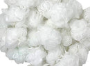 Loofah Lord 24 White Bath or Shower Sponge Loofahs Pouf Mesh Wholesale Bulk Lot LOOFAH LORD