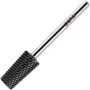 PANA USA 3/32" Tapered Barrel Carbide Nail Bit - For Electric Dremel Drill Machine, Nail Art Design, Manicure, Pedicure, Nail File, Cuticle Clean (Fine Grit, DLC Black) PANA