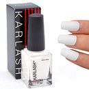 Karlash Super White Nail Polish 0.5 ounce Long-lasting and Smooth Application Karlash