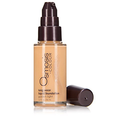 Osmosis Long Wear Liquid Foundation, Golden Light, 36 Gram Osmosis Skincare