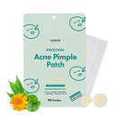 Haruto Acne Pimple Patch Original (92 patches/1pack) in 2 Sizes - Acne Patch, Hydrocolloid Dressing, Blemish Spot Treatment Dots Breakout Care Haruto