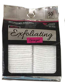 Jacent Mini Exfoliating Sponges: Square Facial Cleansing and Makeup Removal Pads, Suitable For All Skin Types Jacent