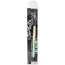 Ivy-L Premium 2 Ways French Gel Acrylic Nail Art Kolinsky Brush with Dotting Tool for Professional Manicure Nail Art Design Cuticle Clean-up + Lime Green Wood Handle (Size 8) Ivy L