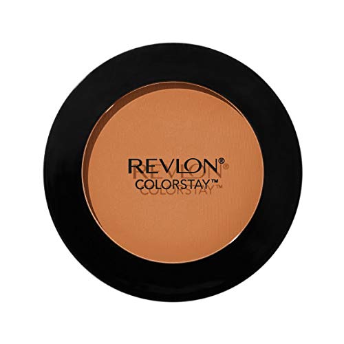 Powder Foundation by Revlon, ColorStay Face Makeup, Longwearing, Oil Free, Fragrance Free, Noncomedogenic, Cappuccino (410) REVLON