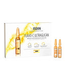 ISDIN Serum Ampoules Flavo-C Ultraglican, Vitamin C and Hyaluronic Acid, 10 Ampoules ISDIN