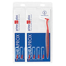 Curaprox Swiss Interdental Prime Plus CPS 07 Holder w/ 5 Brushes 0.7-2.5mm Curaprox