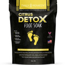 Citrus Detox Foot Soak with Epsom Salt - Removes Toxins, Foot Callus, Boost Immune, Helps Treat Athletes Foot, Inflammation, Tired, Aching Feet and Toenail DAILY REMEDY