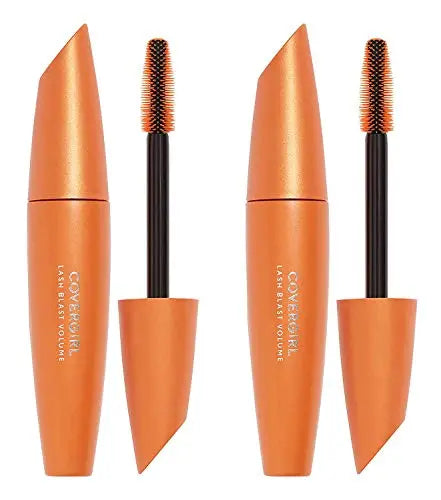Covergirl Lash Blast Volume Mascara, Volumizing Mascara, Black Brown, 2 Count COVERGIRL
